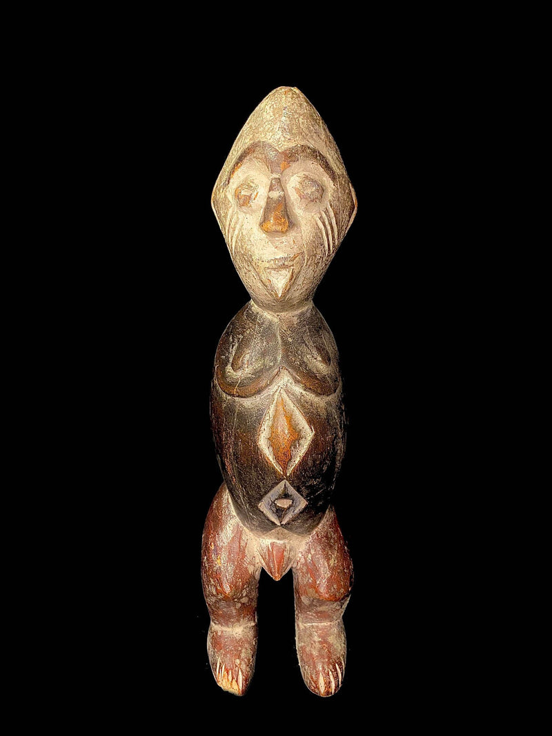 African Tribal Power Figure Statue Igbo Kongo peoples Kongo Statue Igbo-6520