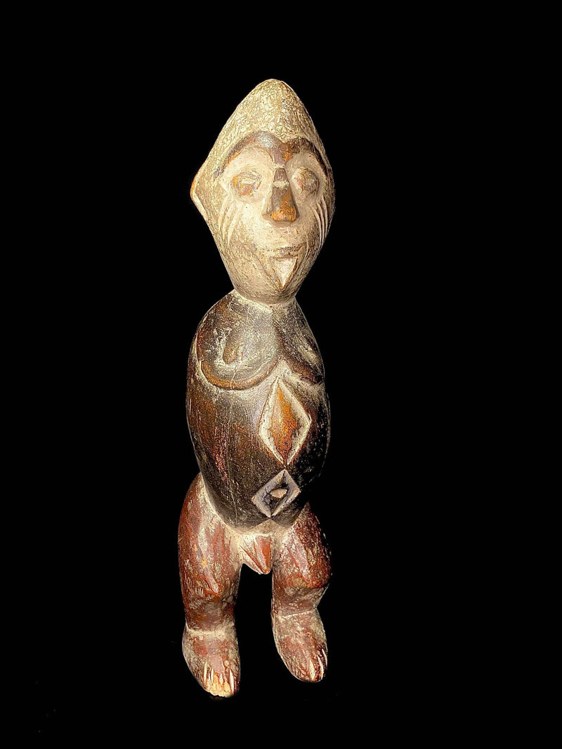 African Tribal Power Figure Statue Igbo Kongo peoples Kongo Statue Igbo-6520