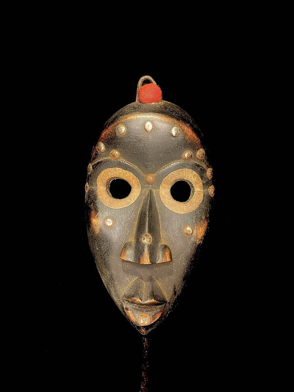 African Mask hand carved Masks Home Décor Antique Dan Go Ge Mask-6326