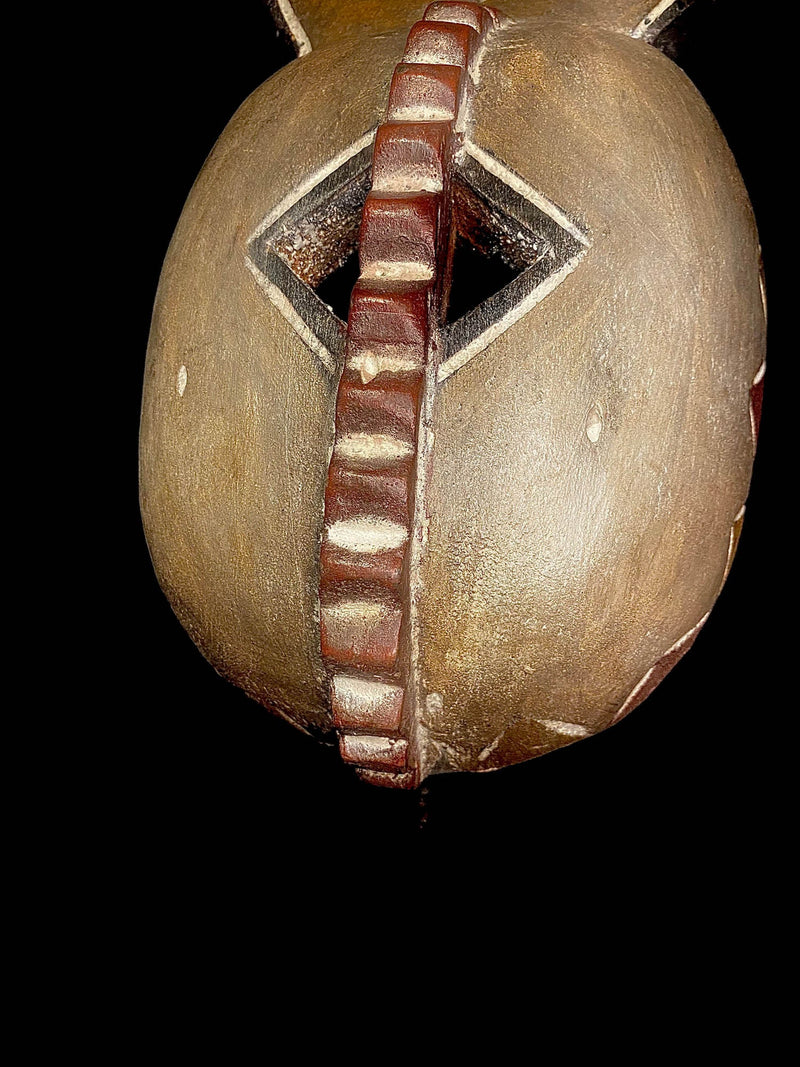 African Tribal Mask Hand Carved Vintage Wall Hanging Bedu bobo plank masks for wall -6051