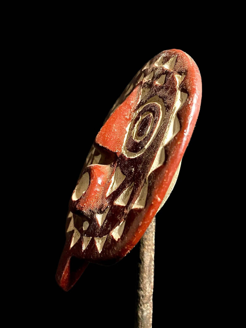 African Mask Tribal Face African Solar Mask Bwa Mossi in Wood Burkina Faso wall mask Traditional masque vintage art tribal Home Décor-6864