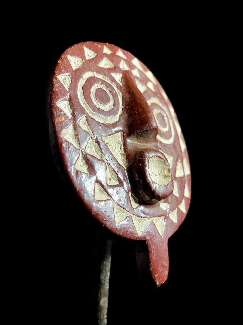 African Mask Tribal Face African Solar Mask Bwa Mossi in Wood Burkina Faso wall mask Traditional masque vintage art tribal Home Décor-6864