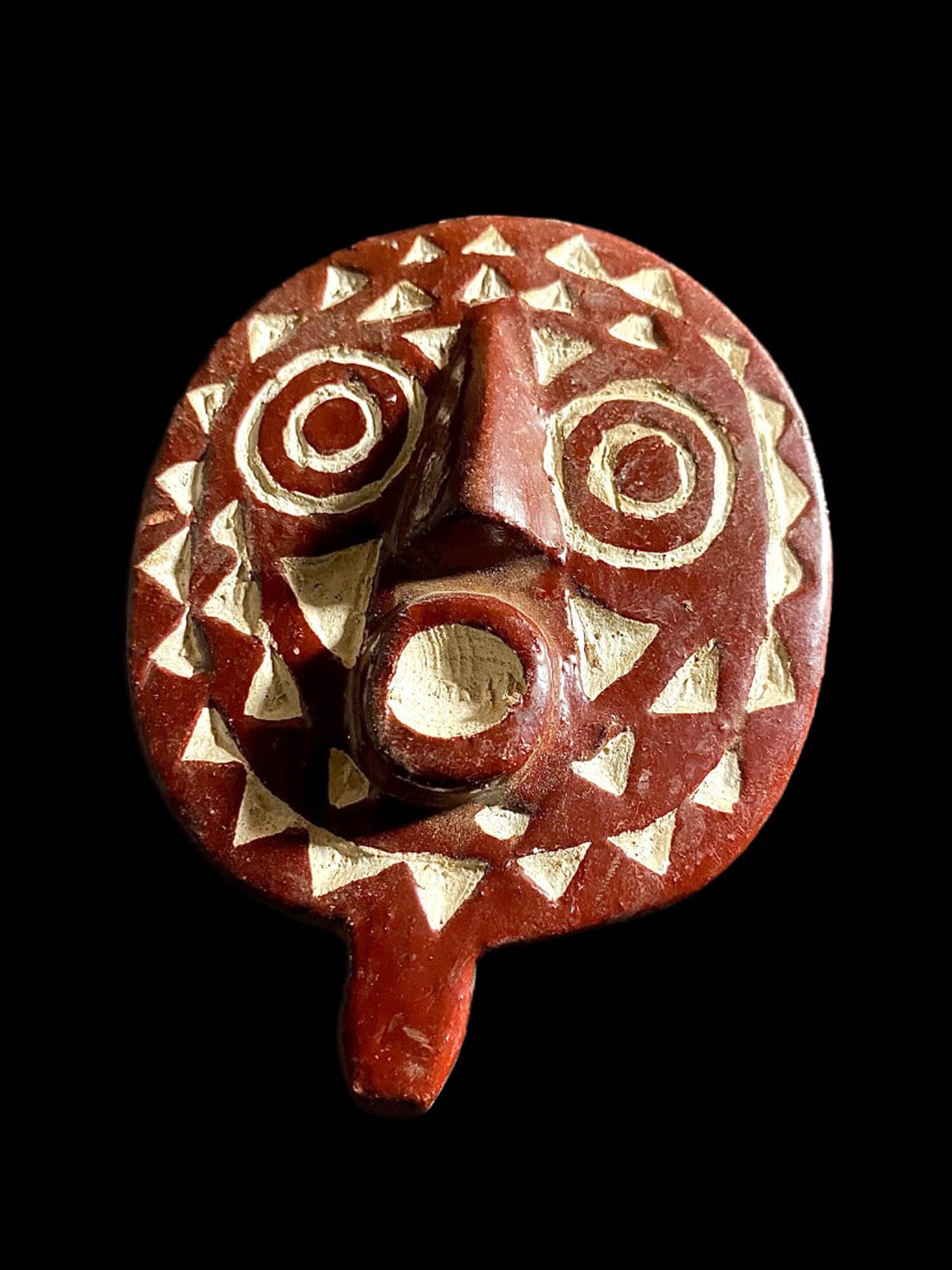 African Mask Tribal Face African Solar Mask Bwa Mossi in Wood Burkina Faso wall mask Traditional masque vintage art tribal Home Décor-6864