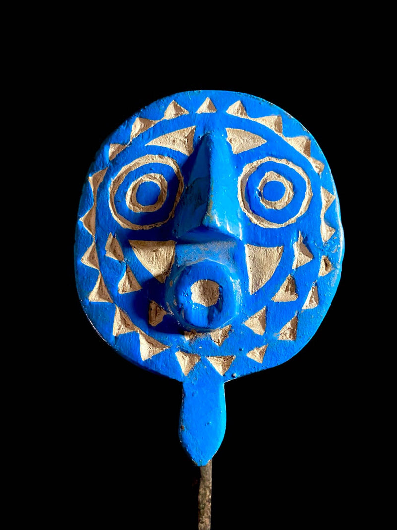 African Bobo Mask Tribal Face Mask African Sun Mask Burkina Faso Mask-6953