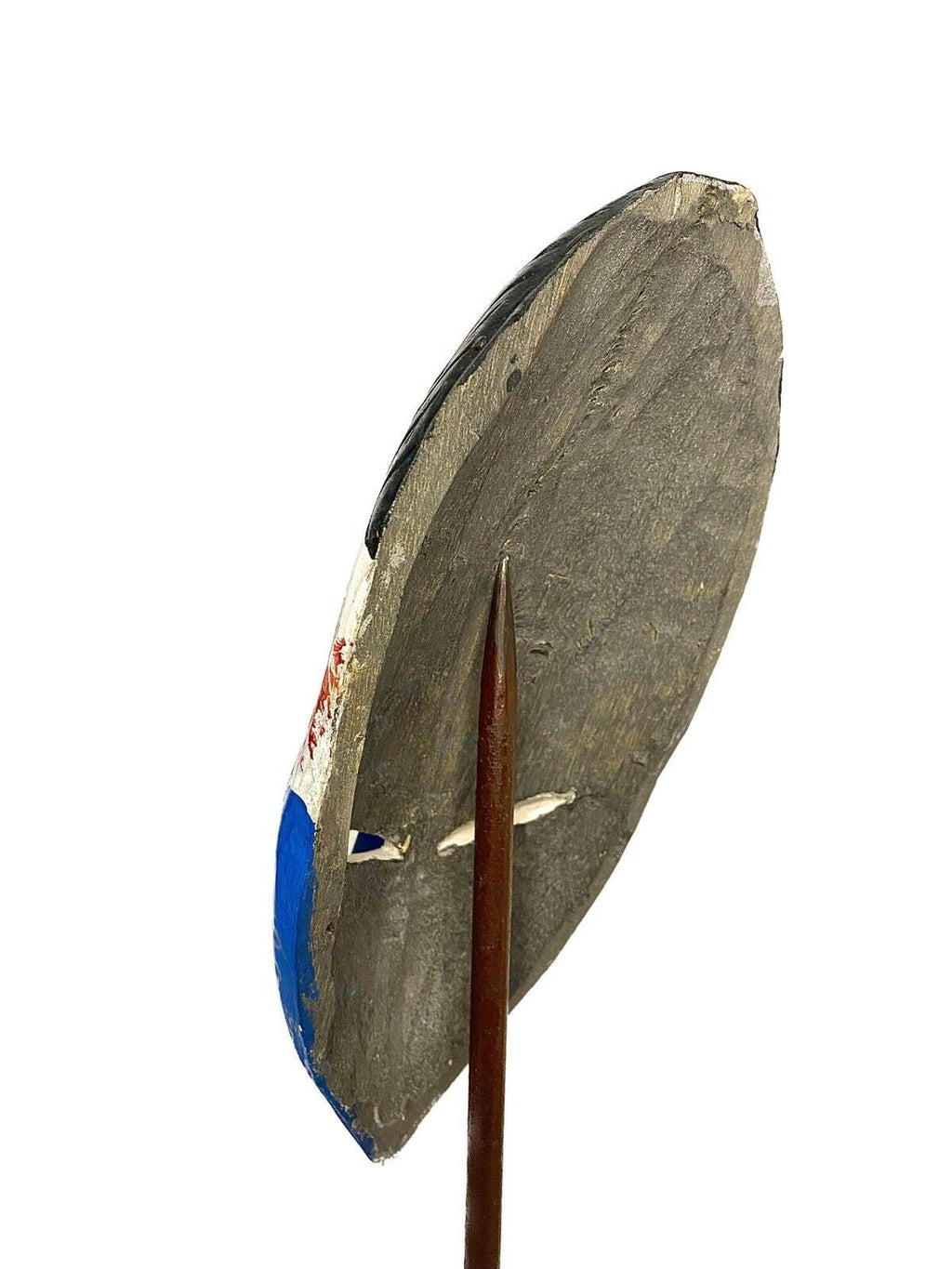 African mask Traditional vintage Of ram Wood Mask Sese Blue King Masks for wall-461