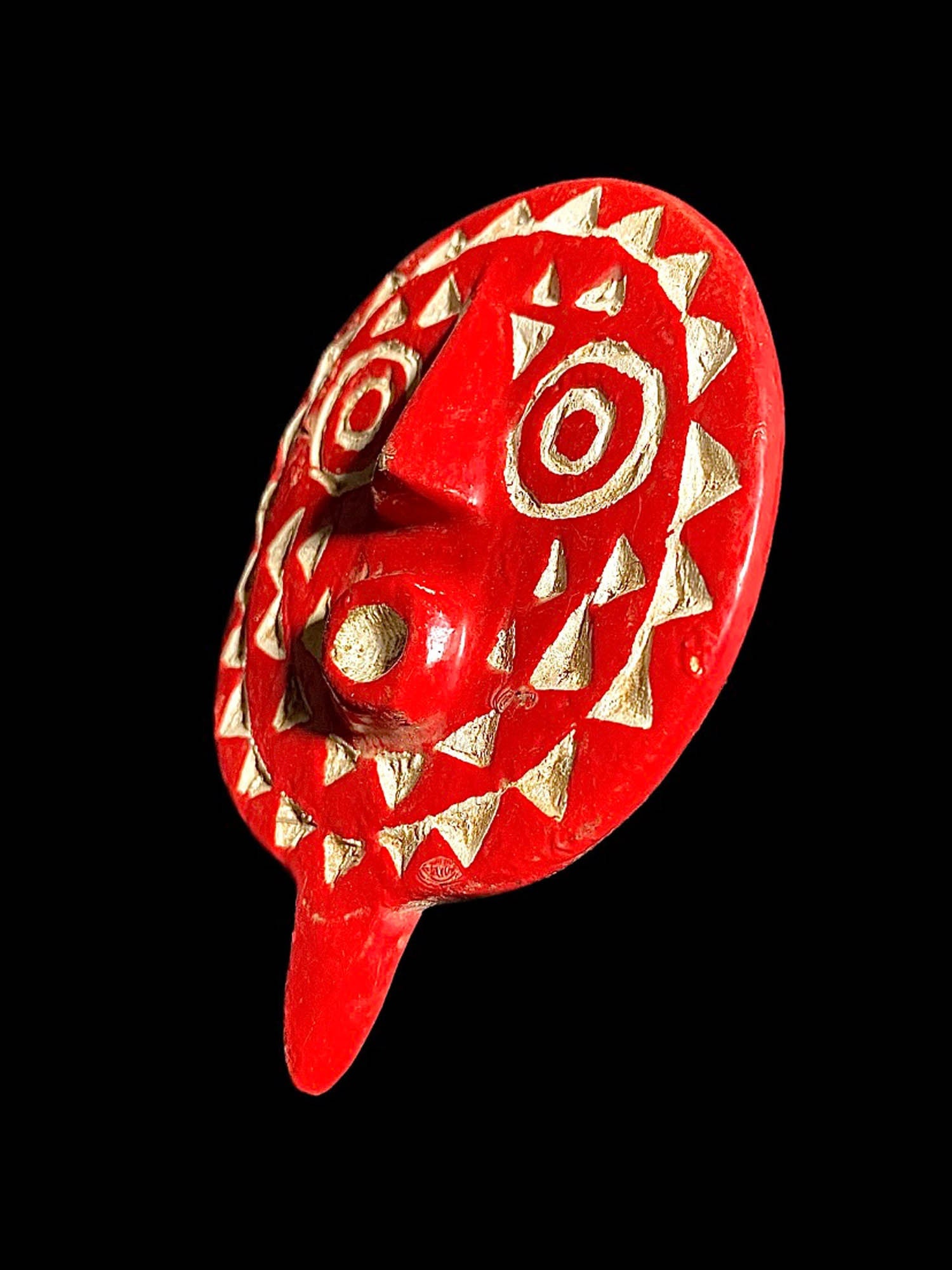 African Sun Mask Handmade Wall Art Antique Vintage Tribal Home Décor - Exquisite Handcrafted Masque for Wonderous Surroundings-7049