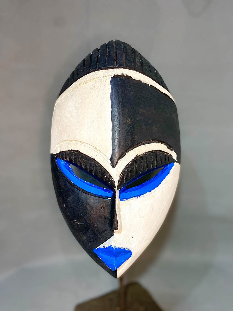 african mask Education African Mask Wood Masks Wall Art Carved Mask Made In Ghana -570