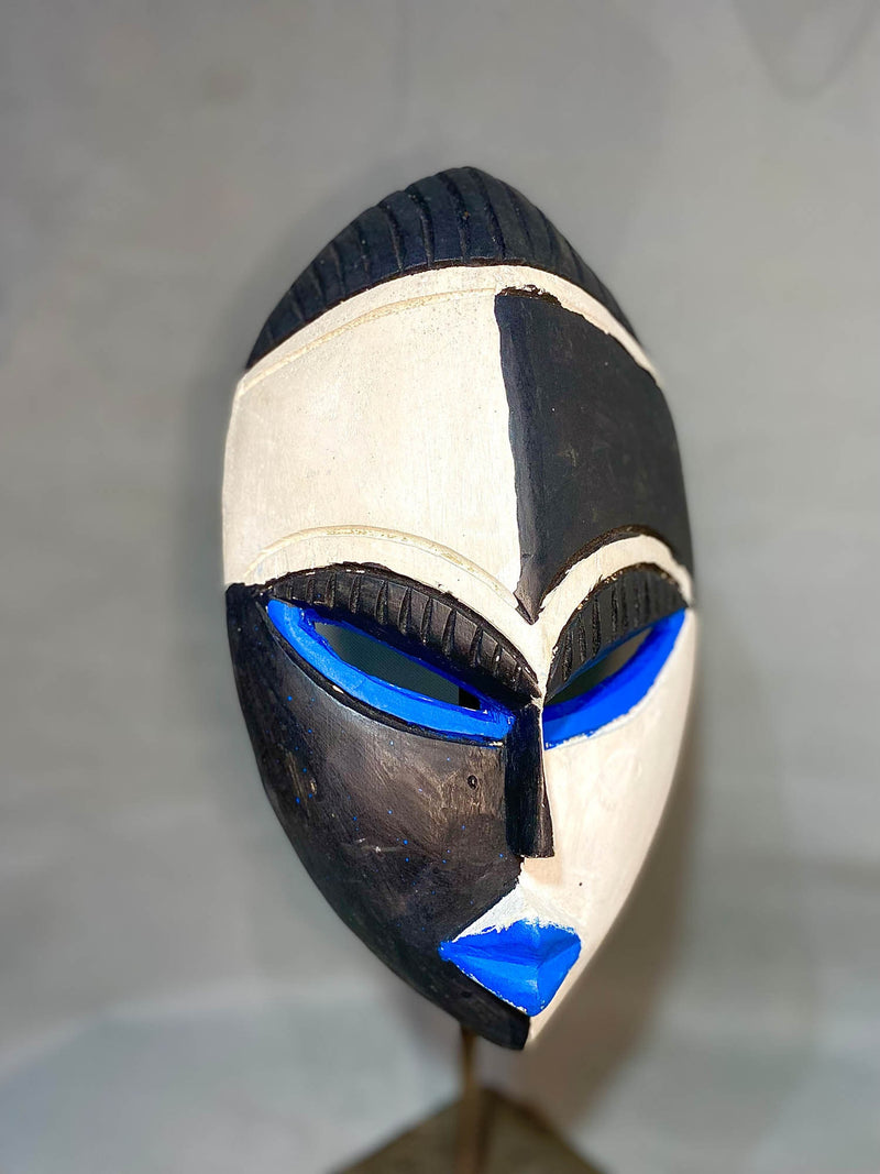 african mask Education African Mask Wood Masks Wall Art Carved Mask Made In Ghana -570