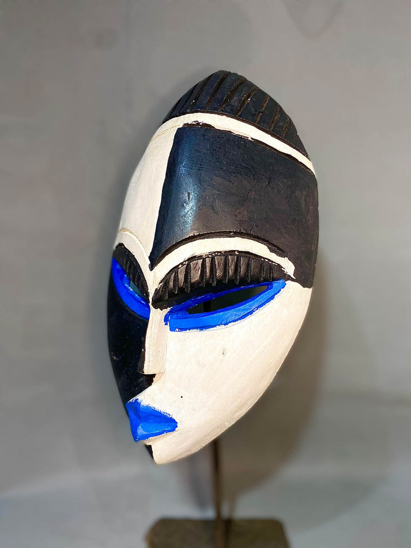 african mask Education African Mask Wood Masks Wall Art Carved Mask Made In Ghana -570