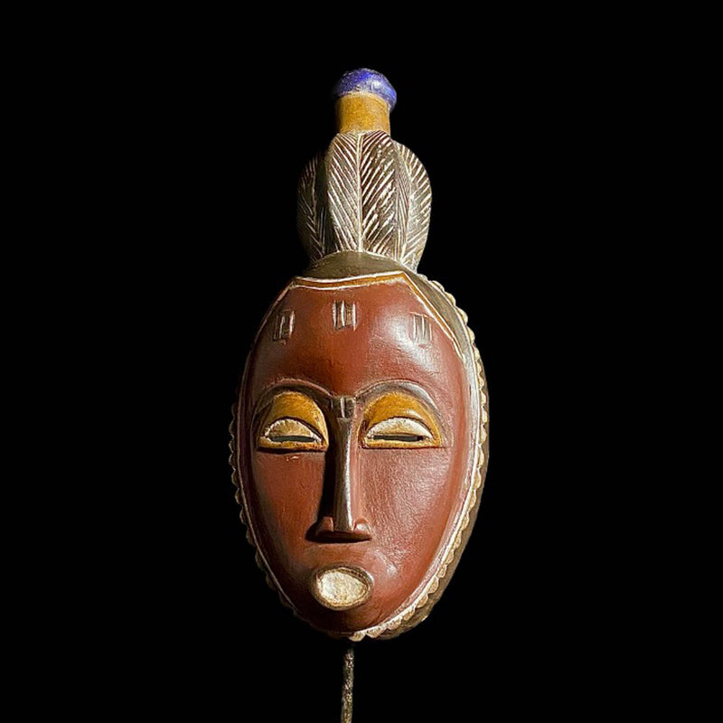African Guru Mask antique wall mask Traditional masque Home Décor -7385