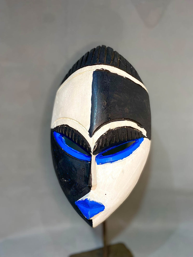 african mask Education African Mask Wood Masks Wall Art Carved Mask Made In Ghana -570