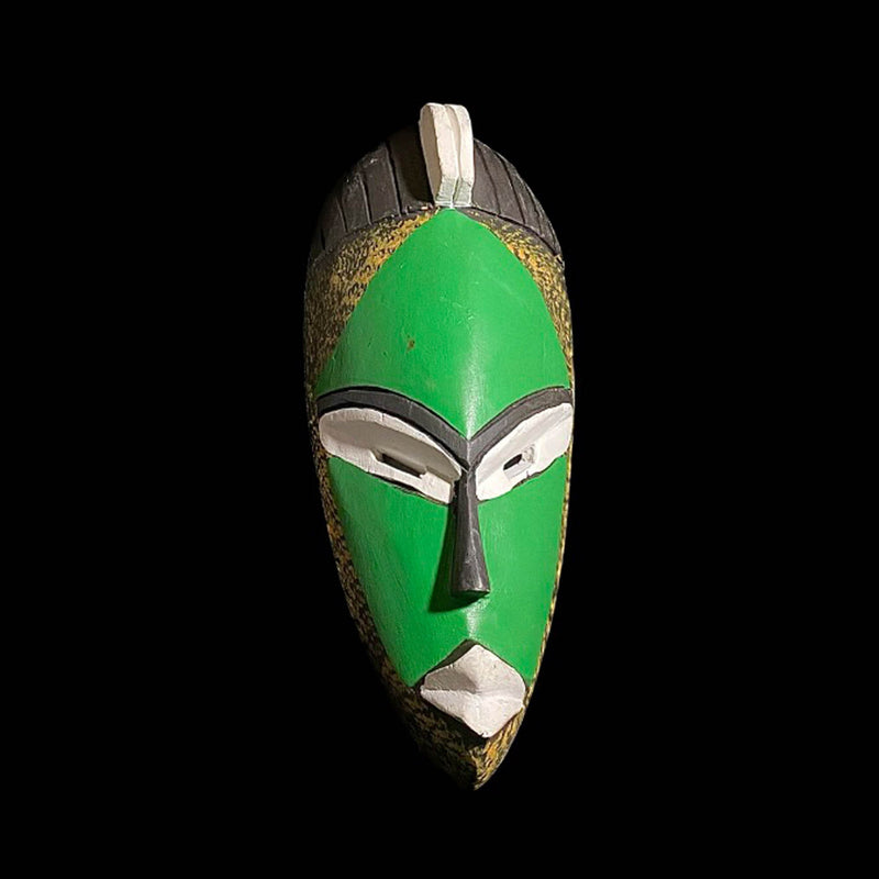 African mask African Ghana Mask Wood Handmade Home Décor mask Primitive Art Mask -7565