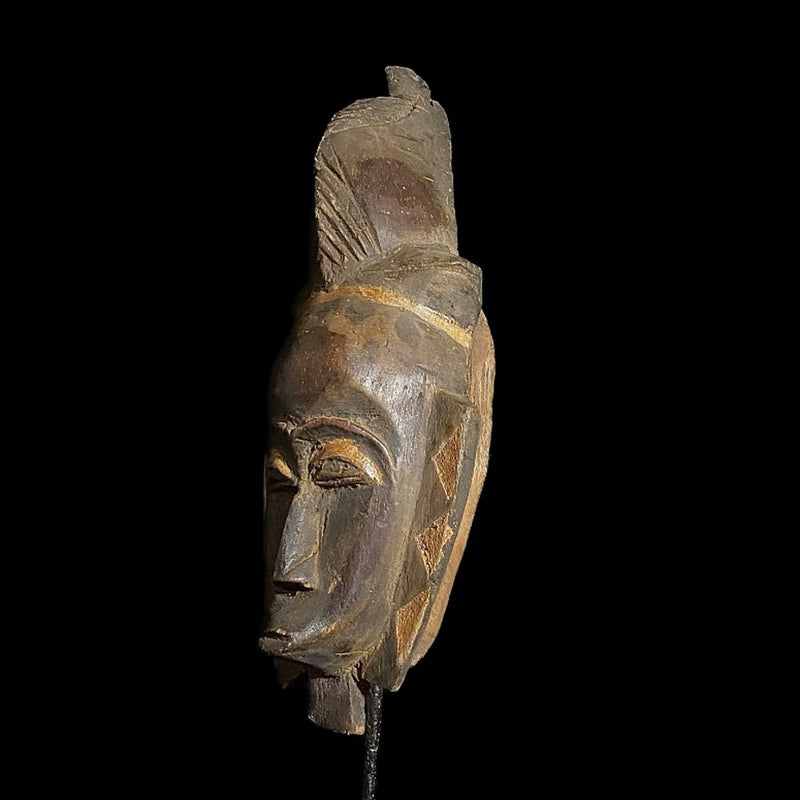 African mask Guro Mask African Wooden Mask Wall Hanging Primitive Art Collectibles-7594