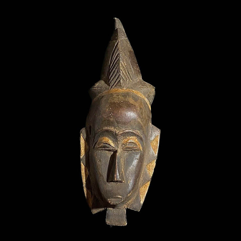 African mask Guro Mask African Wooden Mask Wall Hanging Primitive Art Collectibles-7594