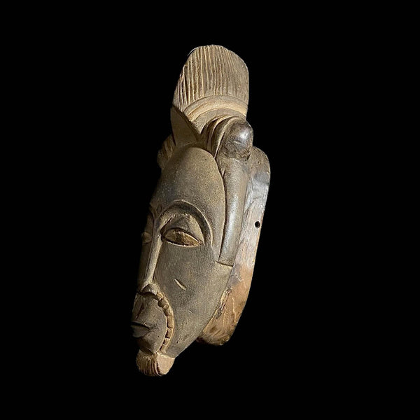 African mask African Tribal Face Mask Wood Hand Carved Wall Hanging tribal Guro mask-7610