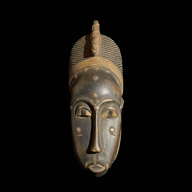 African mask Guro Mask Beautiful African Mask wall hanging primitive art collectibles -7618