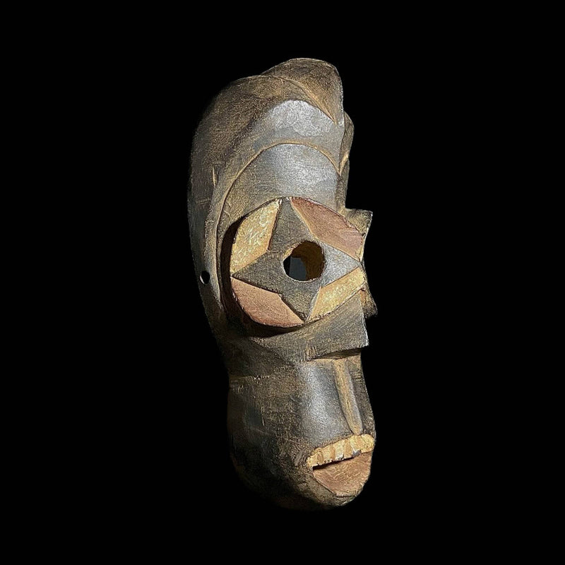 African mask Décor Tribe Art Masks Dan Wall Hanging Primitive Art Collectibles Mask-7632