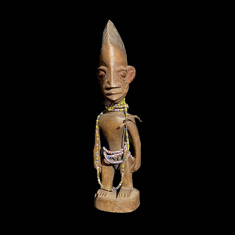 african sculpture African primitive art collectibles Figures Yoruba Nigerian African Sculptur-7691