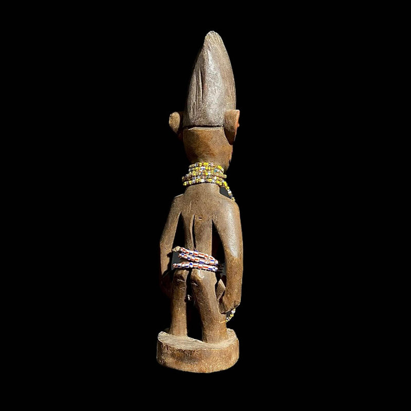 african sculpture African primitive art collectibles Figures Yoruba Nigerian African Sculptur-7691