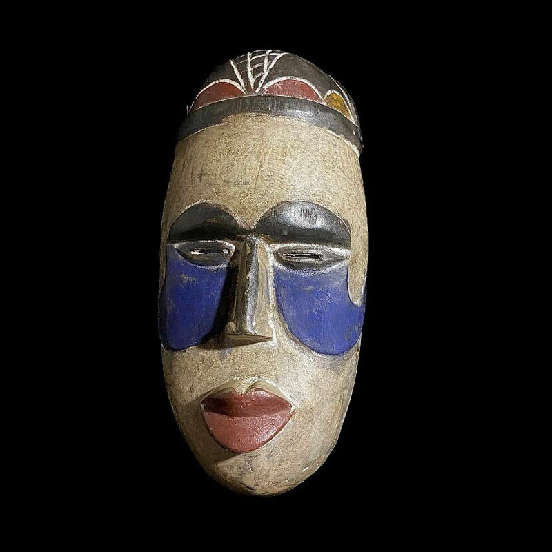 African mask wooden mask hand carved Home Décor Mask Igbo Mask From Nigeria Mask-7728