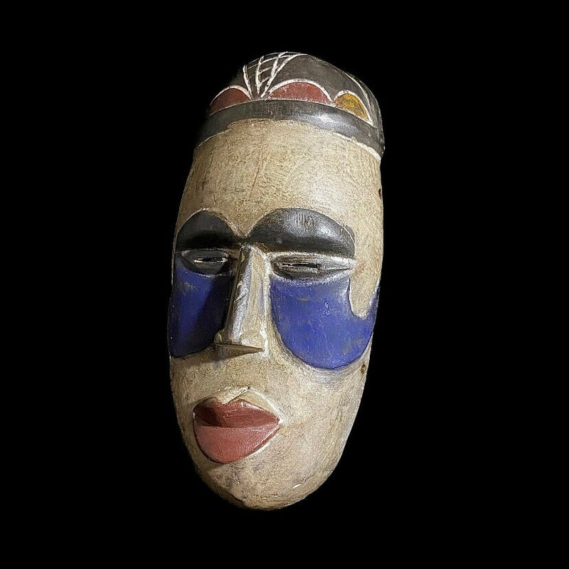 African mask wooden mask hand carved Home Décor Mask Igbo Mask From Nigeria Mask-7728