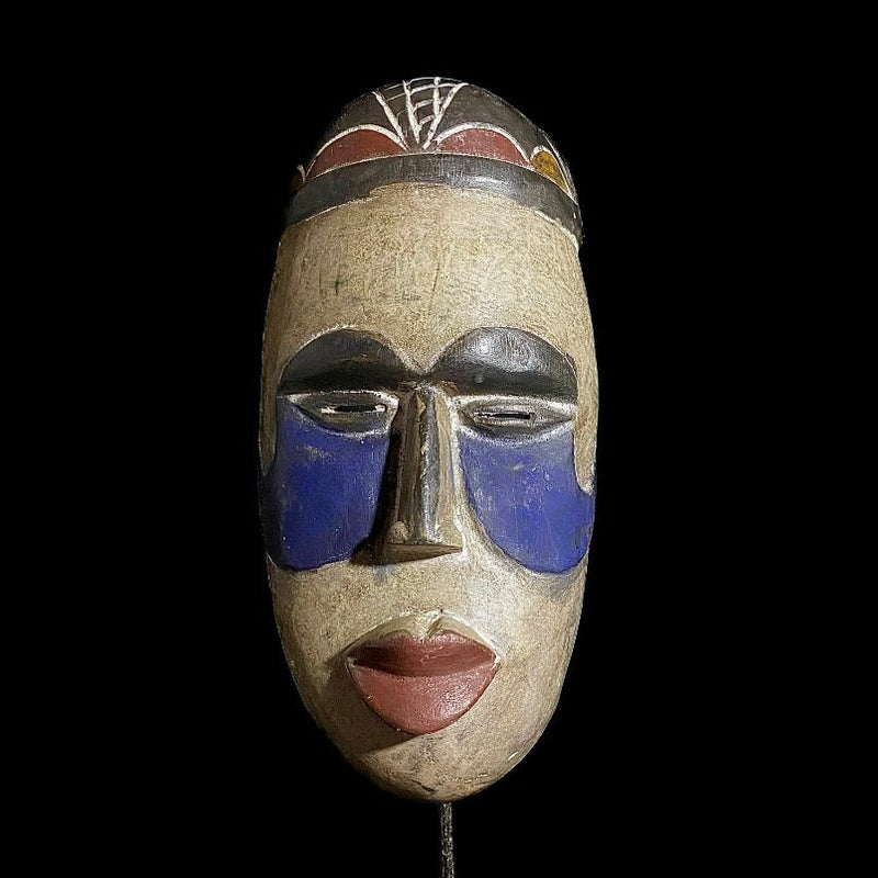 African mask wooden mask hand carved Home Décor Mask Igbo Mask From Nigeria Mask-7728