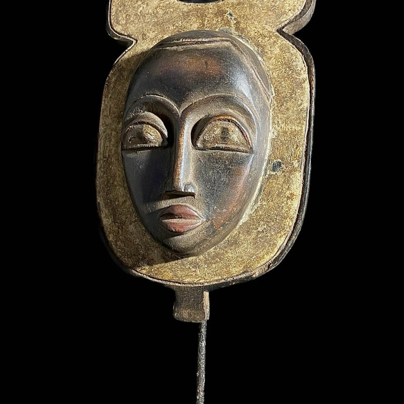 African mask The Famous Baule Masks African Art Wall Hanging Primitive Art Collectibles- 7755
