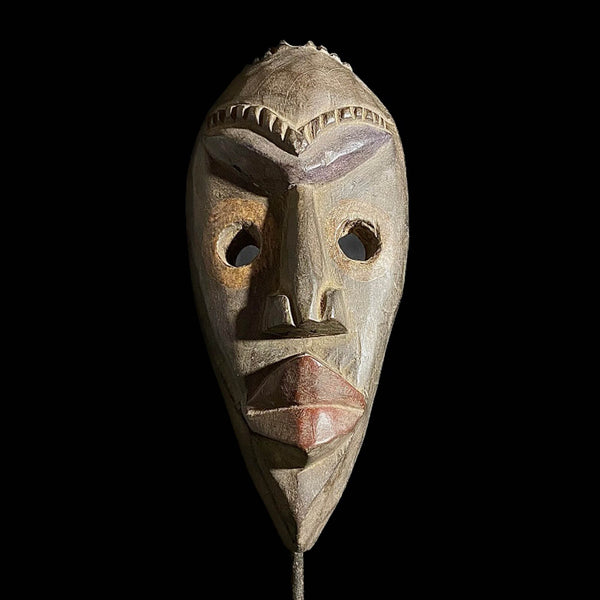 African Mask Hand Carved Wooden Wall Décor Tribe Art Masks Dan Mask -7588
