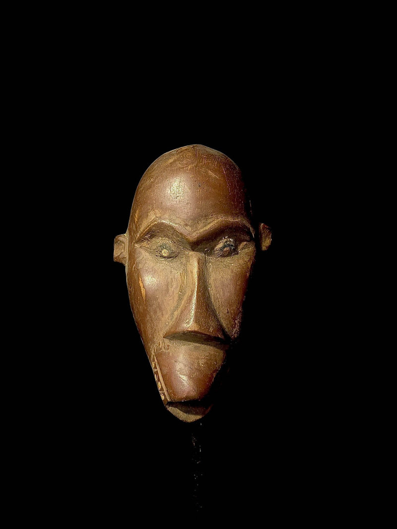 African mask AFRICAN Vintage Hand Carved DAN Masks Society Congo African- 3202