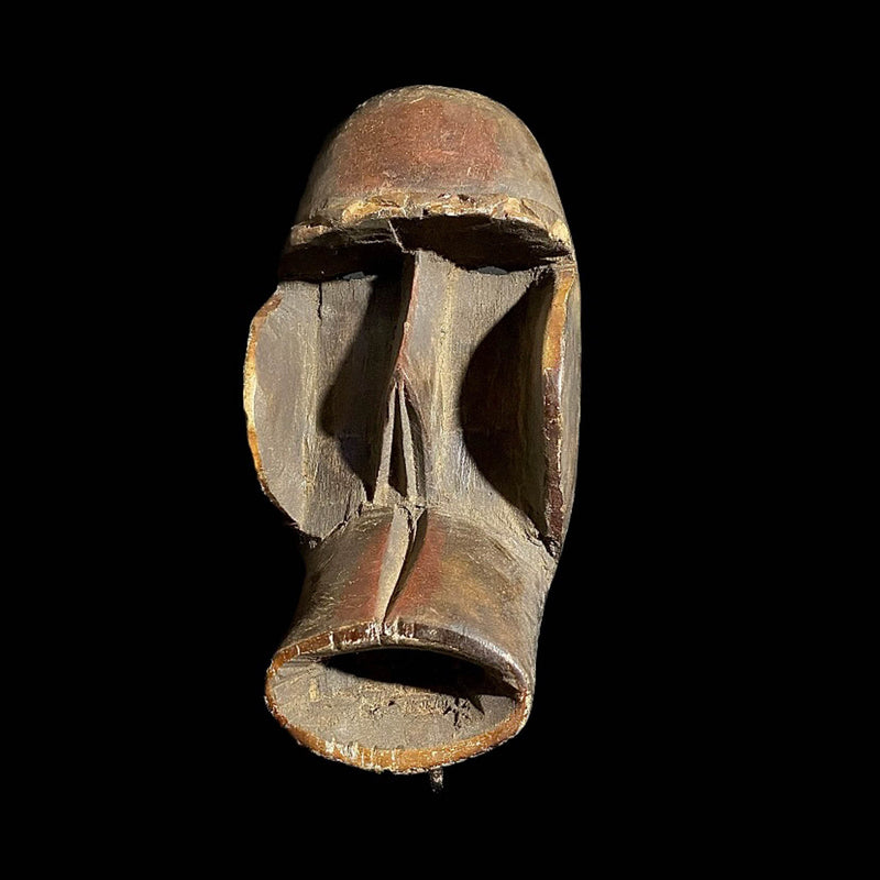 African mask African Wall Hanging Primitive Art Carved Old Dan Kran Mask Dan Kran Mask- -7621