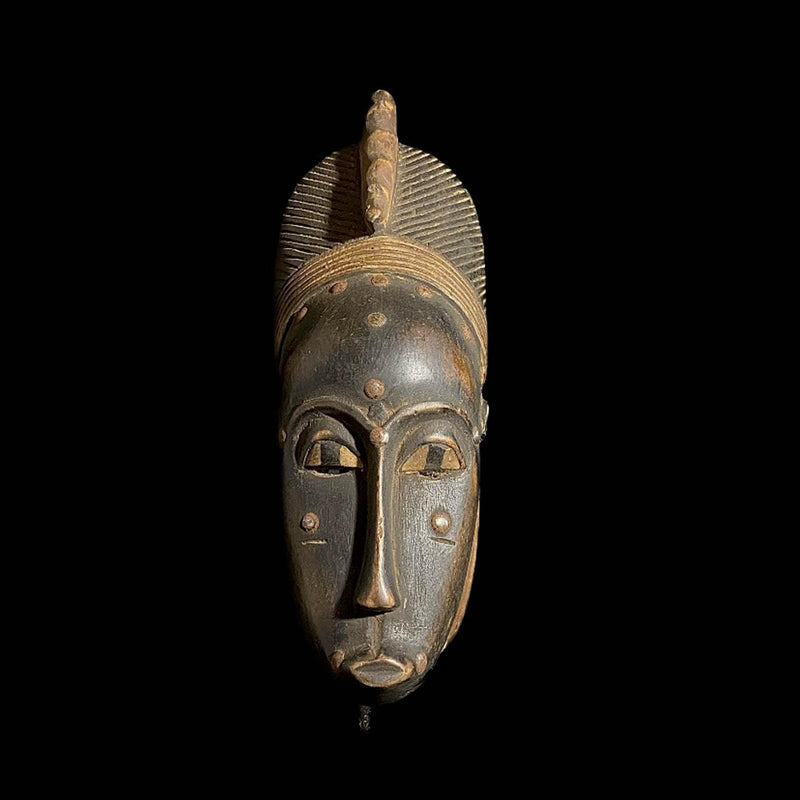 African mask Guro Mask Beautiful African Mask wall hanging primitive art collectibles -7618