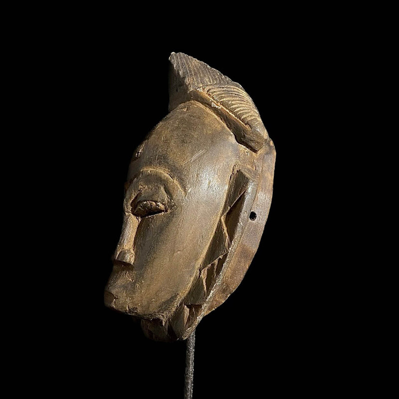 African mask Baule African mask antiques tribal art Face Primitive Art Collectibles Mask-7640