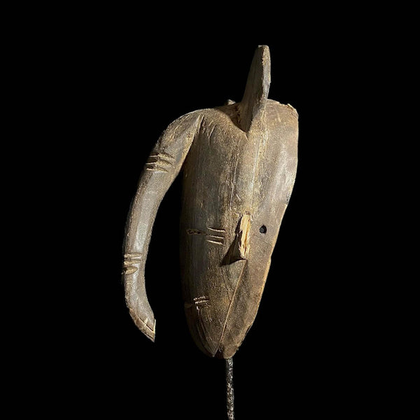 African mask Masks Guru Antiques Wall Hanging Primitive Art Collectibles Wood Masks -7631