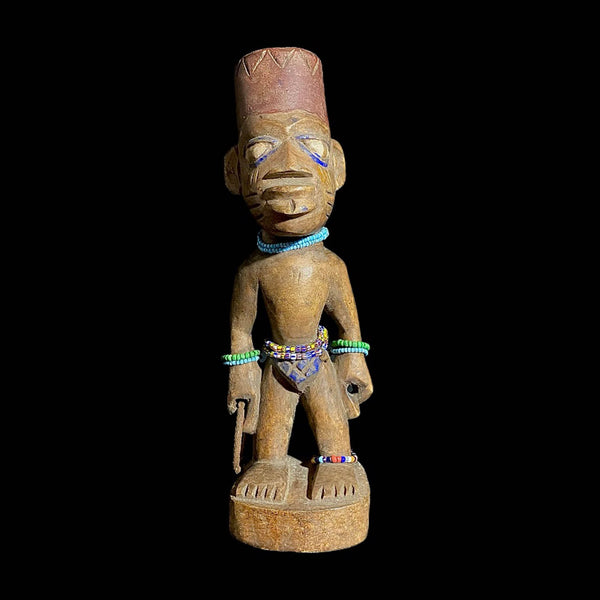 african sculpture African Yourba Figures Peoples Nigeria African Sculpture Tribal Handmade-7689