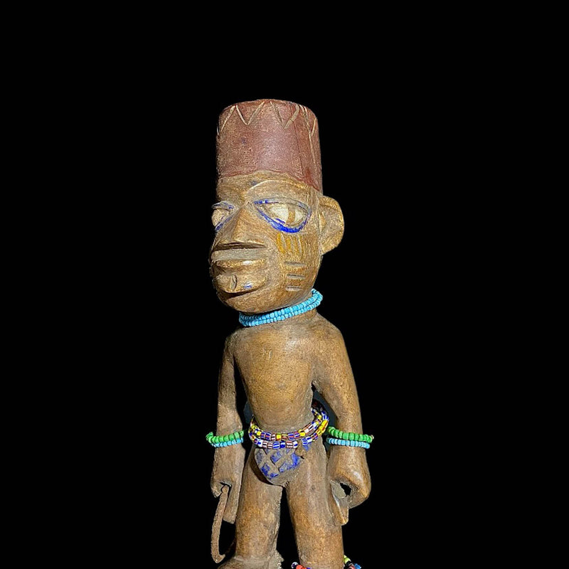 african sculpture African Yourba Figures Peoples Nigeria African Sculpture Tribal Handmade-7689