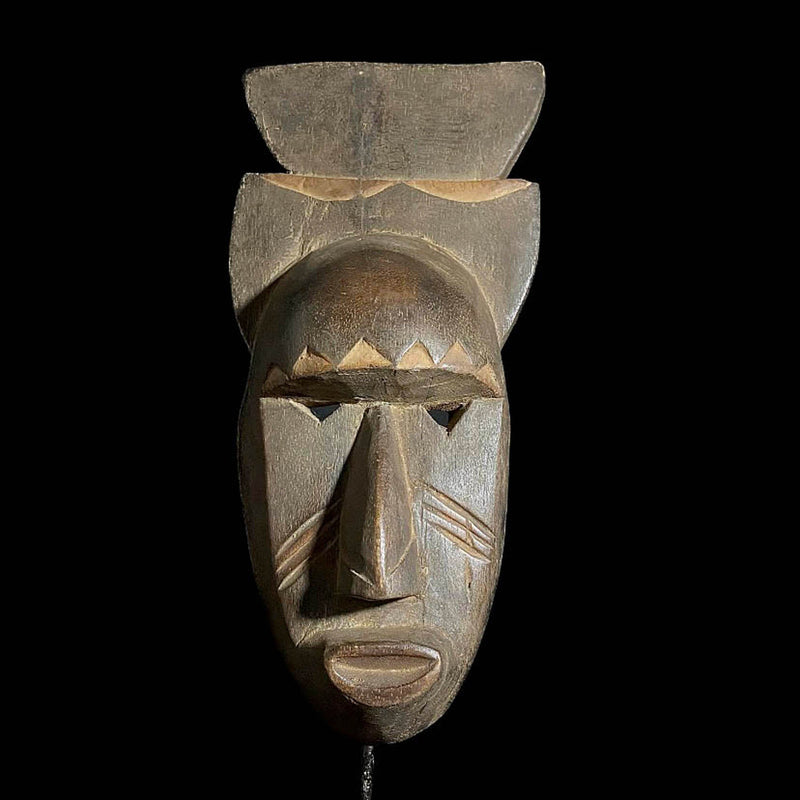 African mask Traditional Guro African mask Home Décor Wooden Mask Tribal Wood Carved Hanging -7738