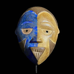 African mask Home Décor Igbo Mask Ibo Burkina Faso Hand Carved Wall Hanging-7748