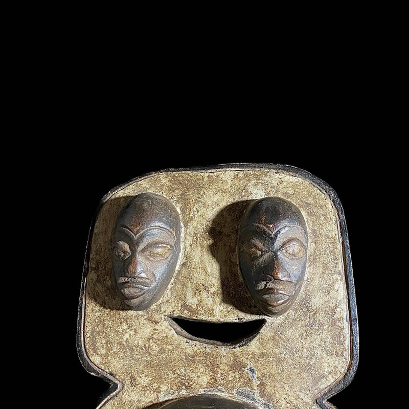 African mask The Famous Baule Masks African Art Wall Hanging Primitive Art Collectibles- 7755