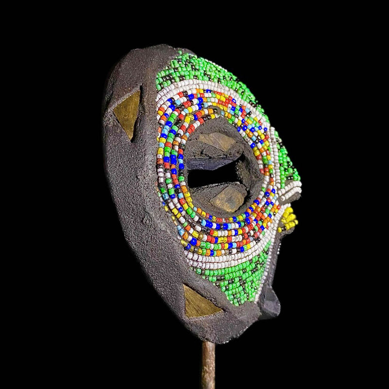 African mask African Tribal Face Mask Wood Ghana Bakota Mask from Ghana Wall Hang-7960