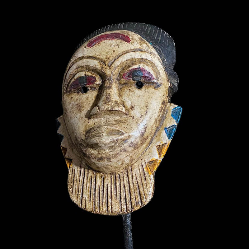 african masks for wall Stands Out For Its Vertical Ridge Running Down The Center Guro-8060