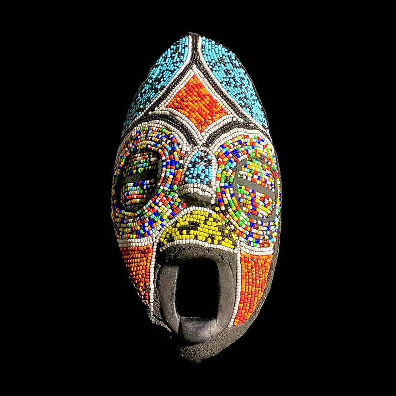 African mask Ghana handmade mask -7945