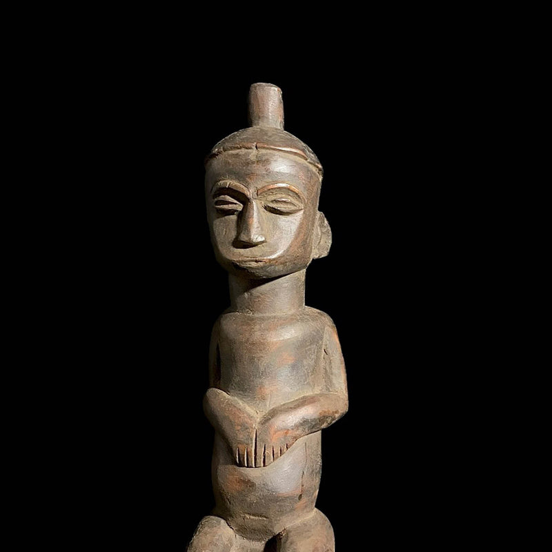 african sculpture Home Décor Luba Figure Hand Carved Figures Primitive Art Carved Wooden -8083