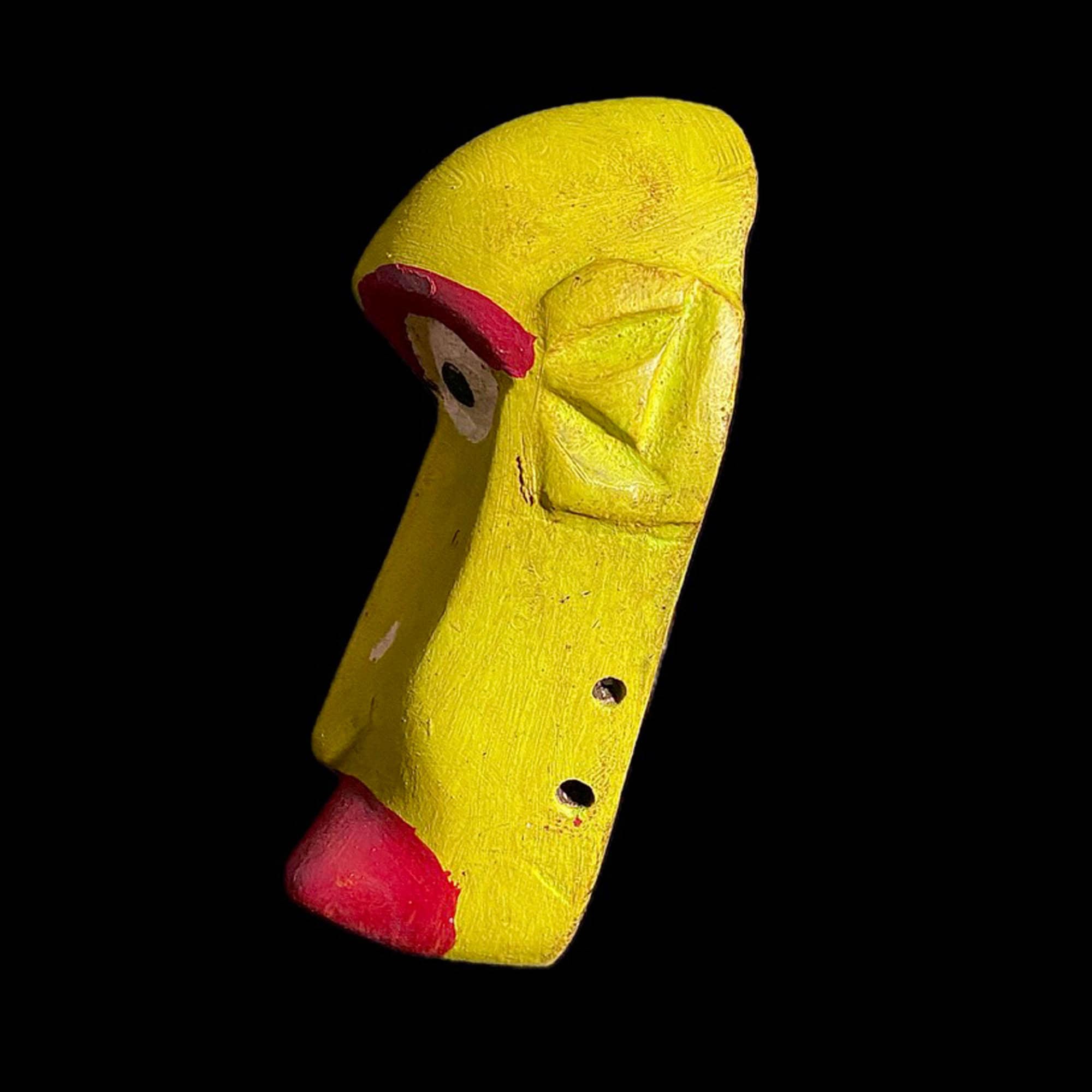 African Antique Mask | Tribal Art | Dan Mask from Liberia | Handcrafted Wall Hanging | Unique Collectible Sculpture | Home Decor Accent-8102
