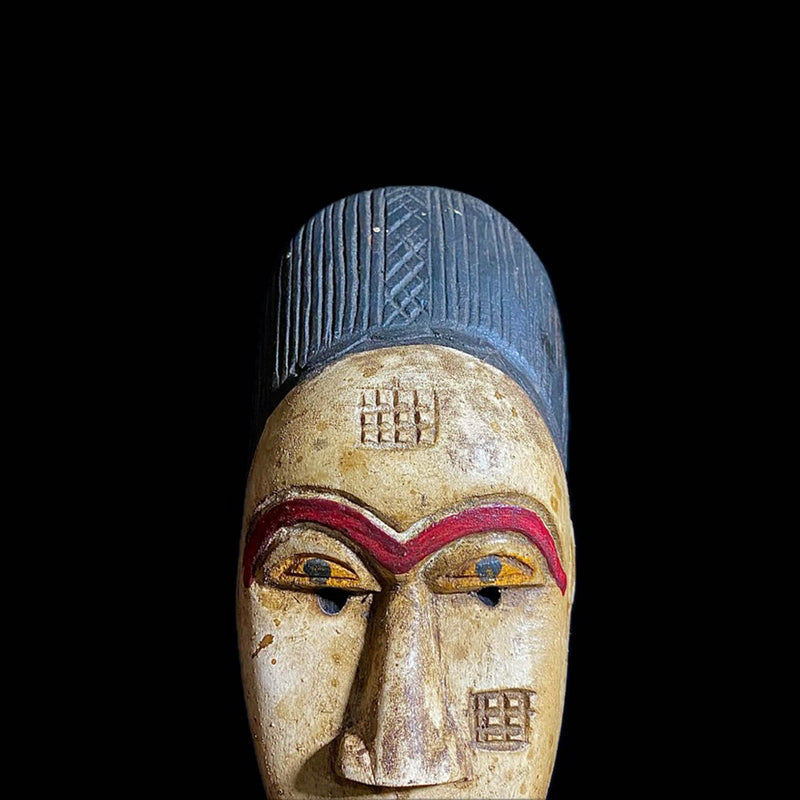 African mask African Wall Hanging Mask Wooden Guro Mask Wall Hanging Primitive Art-8130