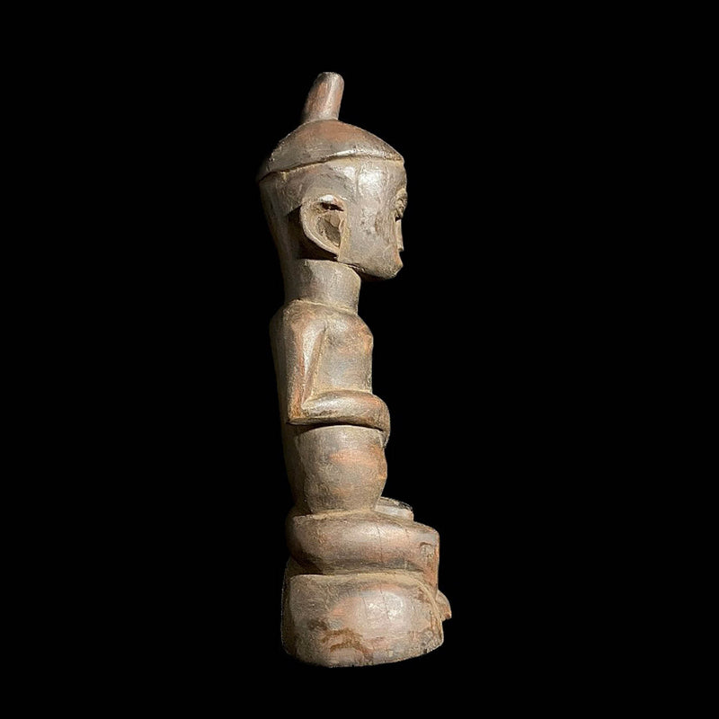 african sculpture Home Décor Luba Figure Hand Carved Figures Primitive Art Carved Wooden -8083
