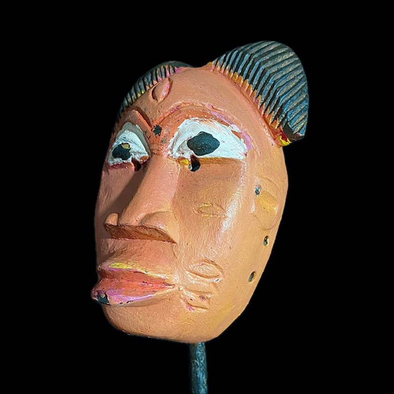 African mask antiques tribal Face vintage Art Primitive Tribal Masks Guro masks for wall-8120