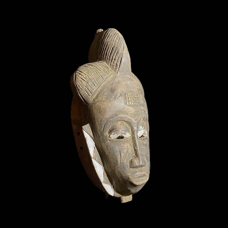 african mask African Guro Mask Hand Carved Wooden Wall Decor Tribe Art Vintage Masks-8187