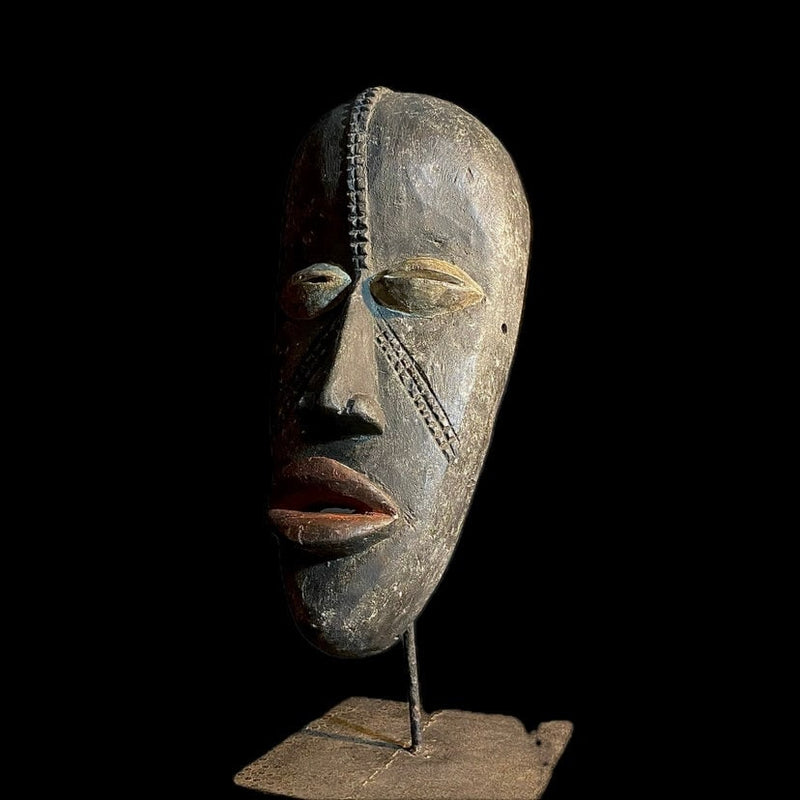 African Tribal Face Mask African dan Ex- French African tribal art Dan Tank-8886