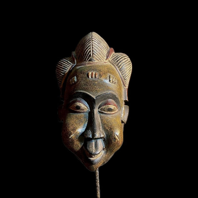 African Mask Tribal Mask For African Wood Masks Hanging Art Igbo Mask-8888