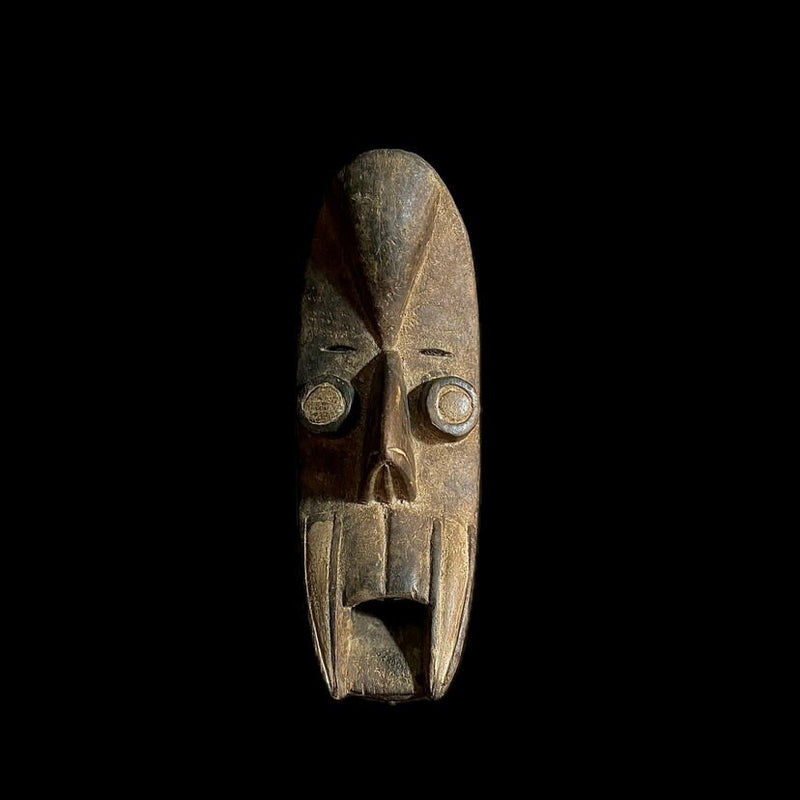 African Mask antique AFRICAN Vintage Hand Carved Lega masks DAN masks Liberia African-8972